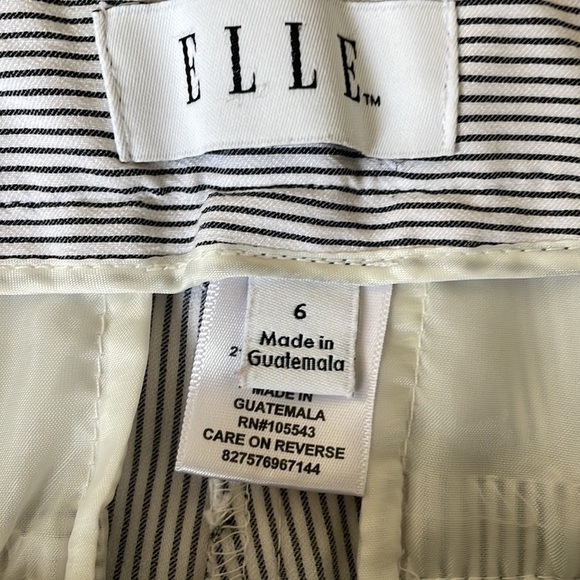 ⭐️ 3 for $20 Elle dress pant chino style striped size 6 - Picture 3 of 4
